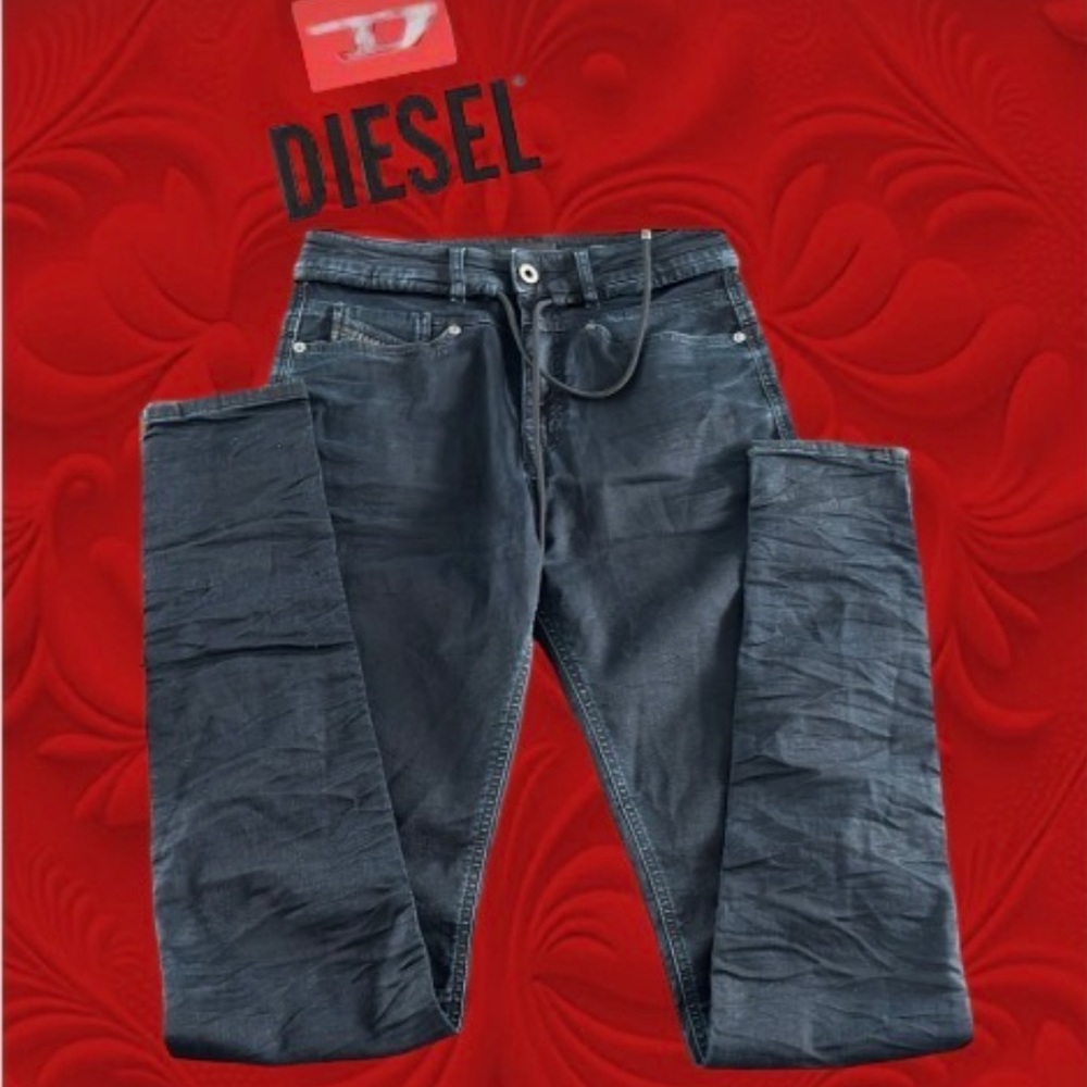 Diesel Black Gold Men's Black Jeans